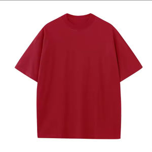 เสื้อยืดผู้ชายไซส์ใหญ่ พิมพ์โลโก้ได้ตามต้องการ ผ้าฝ้าย 100% แขนสั้น คอกลม สีพื้น สวมใส่สบาย ระบายอากาศได้ดี ทรงพอดีตัว - Product Image 5