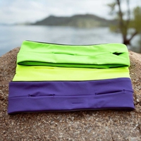 Ceinture de course personnalisée classique universelle pour fitness en plein air sac de taille réglable pour entraînement de gymnastique ceinture à rabat sac à bandoulière