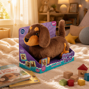 Juguete de Peluche de Dibujos Animados MILI, Adorable Muñeco de Cachorro, Relleno de Algodón Súper Suave, Animal de Peluche Relajante (con Función de Grabación) - Product Image 4