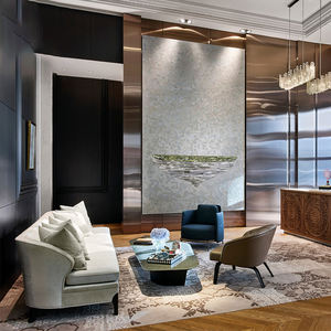 เฟอร์นิเจอร์ห้องพักโรงแรมสตาร์ <span class=keywords><strong>โรงแรม</strong></span>หรู เตียงคิงไซส์ เตียงคู่ เฟอร์นิเจอร์ห้อง<span class=keywords><strong>นอน</strong></span><span class=keywords><strong>โรงแรม</strong></span> ชุดเตียงสีทอง เตียงไม้สไตล์โมเดิร์น - Product Image 2