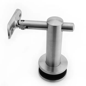 Staffa per Corrimano in Acciaio Inox da <span class=keywords><strong>Parete</strong></span>, Estensibile Sopra Ringhiera in <span class=keywords><strong>Vetro</strong></span>, per Balconi e Scale ad Uso Residenziale - Product Image 3