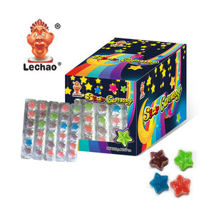 Precio de fábrica Mini Mezcla de colores en forma de <span class=keywords><strong>estrella</strong></span> Halal Soft Jelly Candy Fruit Flavored Gummy Candy Fabricante - Product Image 4