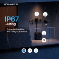 Système d'alimentation de panneau solaire de balcon 400W/600W/800W avec batterie Micro onduleur certifié EU Plug Play économie d'énergie pour un usage domestique