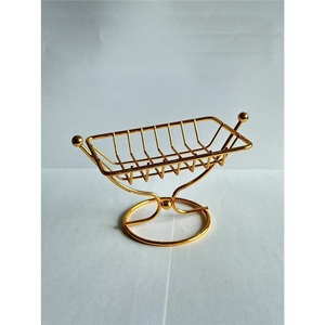 Stainless Steel Soap Drain Rack Waterproof Wall Mount <b>Bathroom</b> Storage <b>Set</b> Modern Design for Home Use Includes Soap Holder - Product Image 2