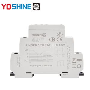 Yoshine AC220/380/400/415/440VAC L/L SPDT 3P4W Three Phase Failure and Sequence Voltage Protection <b>Relay</b> - Product Image 1