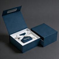 Boîte cadeau magnétique pliable de luxe en gros, boîte cadeau en papier kraft de luxe avec logo personnalisé, ruban de 2 mm, boîte cadeau magnétique