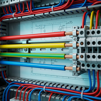 Câble électrique en cuivre pur BV 1,5 mm 2,5 mm 4 mm, isolé en PVC, indice de protection IP65, pour usage industriel et bâtiment, pour installation