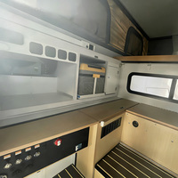Camper électrique pour camionnette à double extension |   Système de levage et de glissement à une touche pour pick-up F150/RAM/Tacoma Tech Edition en aluminium moderne