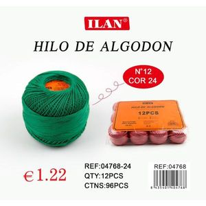 Filo di Cotone Ilan N12 Cor 24 per Uso Artigianale e Cucito - Product Image 3