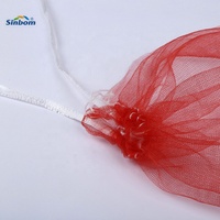 Sac en filet respirant 100 % HDPE vierge pour l'emballage des oignons, pommes de terre, ail, légumes et fruits
