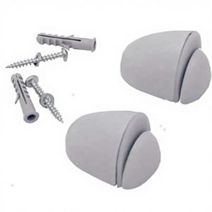 Connecteurs et supports d'étagère SACAR DUE SRL 26 mm en nickel satiné - Product Image 1