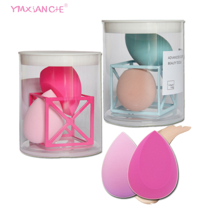 Новое поступление Amazon 2021, губка для макияжа без латекса, косметический блендер, полимерная губка в форме капли воды