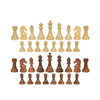 Jeu d'échecs en bois en gros de haute qualité avec pièces de dragon King Pawns Knight et boîte de rangement pour grand tournoi ou enfants