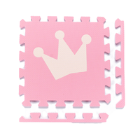 Tapis de puzzle pour enfants économique, motif de boîte, puzzle pratique, tapis de sol antidérapant, cadeau idéal, tapis de jeu pour bébé avec jouets suspendus