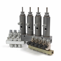 Raccord progressif OEM Distributeur de graisse d'huile Dosage Vanne de division Dispositif de distribution de lubrifiant Diviseur modulaire Lubrification du lobe