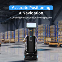 Sistema de Inventario RFID UHF CHAFON W100 con Posicionamiento Visual LiDAR, Material ABS, Distancia de Lectura de 15m, Chip de 8 Núcleos
