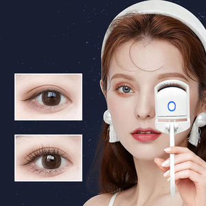 Portable <b>USB</b> Heated Eyelash Curler Quick <b>Heating</b> Long Lasting Plastic Lash Lift Perm Makeup Tool - Product Image 3