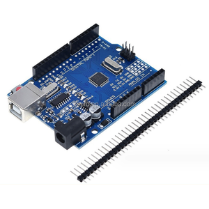แผงควบคุม CH340แผงพัฒนาไมโครคอนโทรลเลอร์ Atmega328PB พร้อมสาย <span class=keywords><strong>USB</strong></span> บอร์ดพัฒนา R3 Uno รุ่นปรับปรุง - Product Image 4