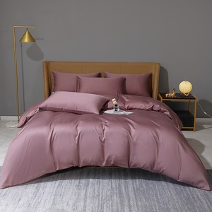 Chứng nhận Oeko-tex sateen Duvet cover 135x200cm Khăn trải giường 100% Ai Cập <span class=keywords><strong>cotton</strong></span> siêu mềm bộ đồ giường tấm cho nhà - Product Image 5