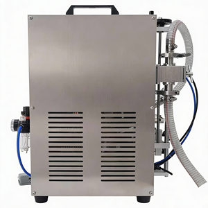 Machine de remplissage semi-automatique de bureau à pompe à engrenages en acier inoxydable pour huile de cuisson/lait/eau pure/flacons en verre – Prix usine - Product Image 2