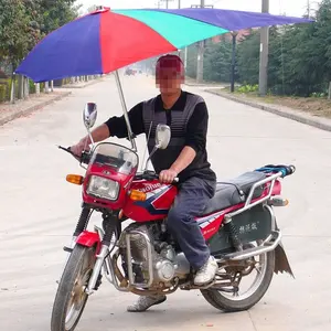 Ovida Winddichte Elektrische Outdoor Scooter Fiets Fiets Motor Paraplu Voor Runs En Zon Motorfiets Paraplu