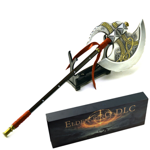 Periférico del Juego <span class=keywords><strong>Elden</strong></span> <span class=keywords><strong>Ring</strong></span>, Hacha de Godfrey de 27 CM, Edición en Caja de Regalo, Modelo de Armas Colosales, Artículo de Colección de Cosplay, Regalo para Niños, Venta al por Mayor - Product Image 1