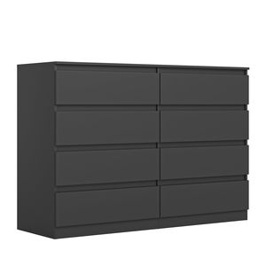 SENYU Commodes de rangement modernes noires à 4 niveaux, de type rectangulaire sur pied, design minimaliste pour salon, organisation et gain de place - Product Image 1