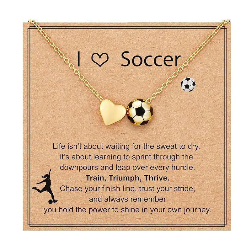 New Ball Sports Necklace Collection Women