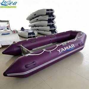 Bateau pneumatique Hisea Free Design China Custom Warehouse <span class=keywords><strong>4</strong></span> <span class=keywords><strong>personnes</strong></span> 320cm 3m 11 pieds avec auvent à vendre - Product Image 5