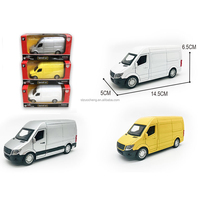 Logo personnalisé 1:32 cadeaux d'affaires promotionnels camionnette miniature jouet métal Collection échelle modèle camion voiture jouet