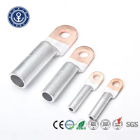 Cosses de câble DIN standard DTL, bornes à sertir en cuivre et aluminium, plaquées étain, 380V, pour tableau de commande