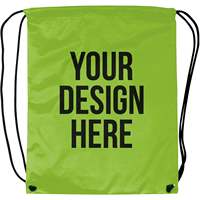 Sacs à dos à cordon en polyester personnalisés avec logo, vente en gros pour événements sportifs et cadeaux promotionnels de marque