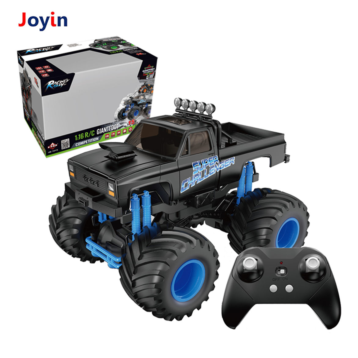 2.4G 1:16オフロードRCモンスタートラック電気ホビーキッズ