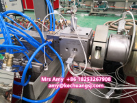 Nouveau PVC WPC profil décoratif Machine d'extrusion usage domestique matériaux de construction magasins double vis noyau composants moteur boîte de vitesses PLC