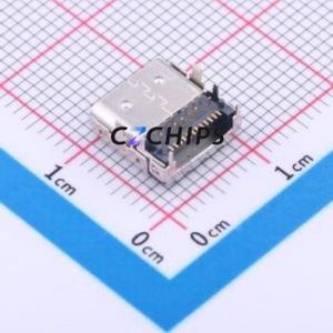 HC018-1A1H1A103-0HR USB Connector SMD Connector ( Connector Type: Type-C )( Gender: Female )( Mounting Type: Horizontal Mount ) - Product Image 2