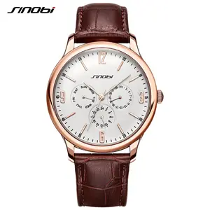 SINOBI Mens Luxury Watch S9546G Gentleman Wristwatch Wholesale Supplier Watches Factory Jam Tangan Pria