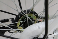 24 pouces vélo de ville mode 1 vitesse roue sopke modèle simple jantes en alliage carton acier dame vélo