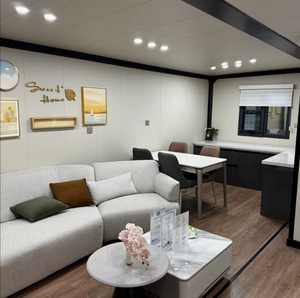 Bungalow Modular Prefabricado Desmontable y Expandible de Lujo, Estilo Contenedor, de Bajo Costo, para Uso como Dormitorio o Sala de Estar - Product Image 2