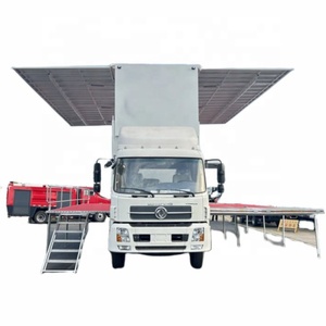 Camion Scène Mobile Personnalisé Chine OEM ODM Dongfeng 4*2 Diesel Neuf Manuel LED pour Grands Événements avec Systèmes Son et Lumière - Product Image 1
