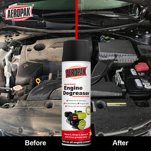 AEROPAK 500ML Productos de limpieza en aerosol para el cuidado del automóvil Limpiador desengrasante de superficie del motor automotriz Spray - Product Image 3