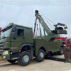 Nouveau camion de dépannage diesel manuel CLW 60t avec rotateur pour le récupération de véhicules - Product Image 1