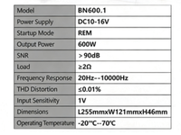 Amplificador de Audio para Auto con DSP Integrado, Amplificador Pioneer de 1200 Vatios, Amplificador de Audio para Auto de 15k