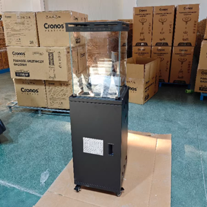 <span class=keywords><strong>Chimenea</strong></span> de Gas de Patio Moderna, Independiente, con Llama de Torre, Negra, de 8KW, de Hierro, para Exteriores, de Propano, para Patios - Product Image 3