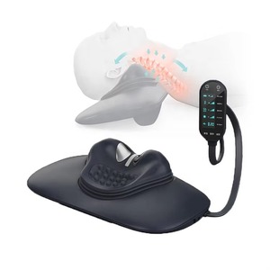 Masajeador de Cuello Inflable Magnético Quiropráctico con Control Remoto Inalámbrico y Terapia de Luz Roja para el Alivio del Dolor - Product Image 1