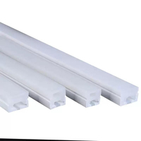 Profilé en aluminium pour plafond en plâtre avec bande LED et éclairage néon en silicone, personnalisable pour murs et plafonds de maison