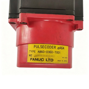 Motor AC Fanuc Alpha 1/3000 A06b-0371-B575 A06b-2371-B575 en stock con ventilador IP65 para eje de alimentación de máquina herramienta - Product Image 5