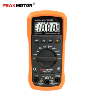 Multímetro de rango automático digital de alta precisión, resistencia de corriente de voltaje CA/CC, prueba de diodo - Product Image 1