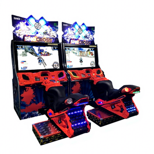 Professional SNO Cross Arcade Snowmobile Racing Coin-Operated 32'' LCD 4D Motion Gaming <b>Machine</b> <b>Amusement</b> Park English - Product Image 1