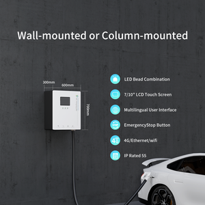 Station de recharge murale DC World EVS Commercial 30 kW 40 kW IP55 pour véhicules - Product Image 4