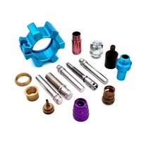 Usine OEM 5 axes en acier inoxydable Services de moulage matériel pièce d'usinage CNC pièces en aluminium d'anudification
